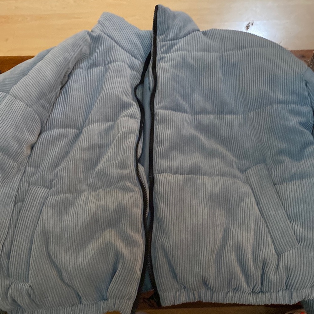 Cute warm zipper jacket